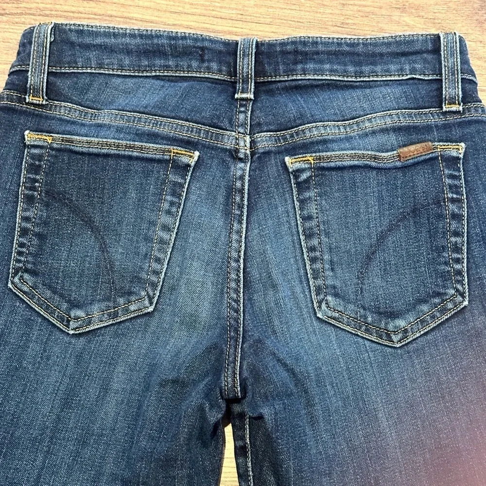 Joe’s Jeans Rikki Ankle Skinny Denim Blue Jeans Mid-Dark Wash Size 25